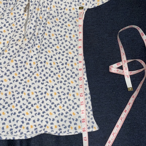 ARMAND THIERY WOMENS BLOUSE WITH SILVER TASSEL FRONT ZIPPER - Picture 14 of 15